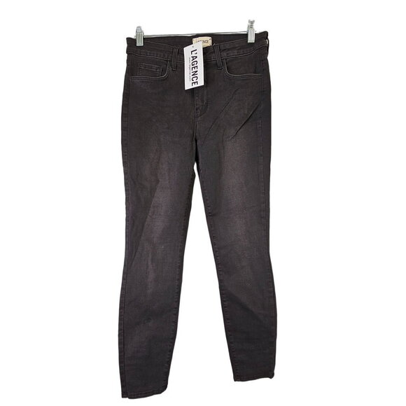 NWT L'AGENCE Margot Jean Dark Graphite 27 - Picture 1 of 7